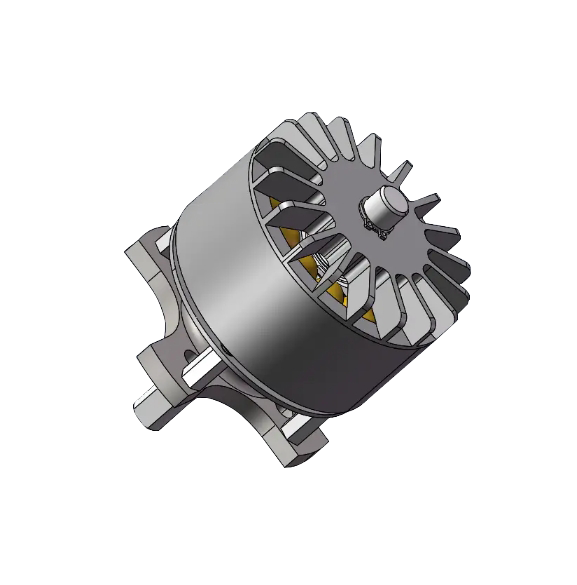 デジタルツール用ブラシレスDCモーター 49mm径 WO49シリーズ